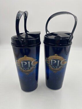 Universal Studios Epic Universe Grand Opening 2025 Souvenir Logo Freestyle Cups